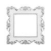 2 Size Colorful Light Switch Rose Lace Resin Single and Double Surround Socket Plate Wall Sticker Cover Frame Decor