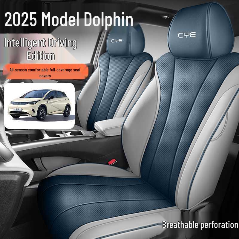 2025 BYD Dolphin Intelligent Driving Seat Covers - All-Season Universal Full Coverage Cushions