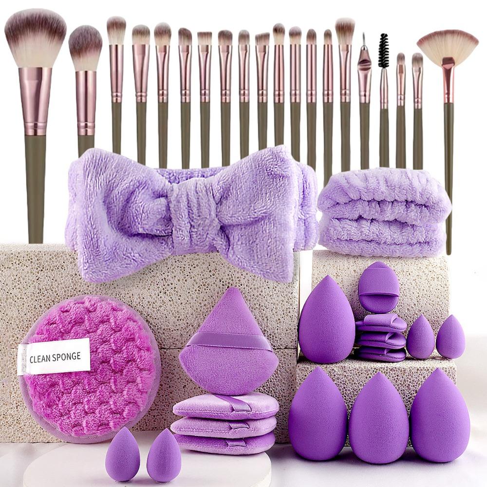 Professional Makeup Brush Set 20/40pcs Cleaning Tool Soft Makeup Brushes