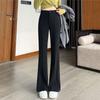 Frühling 2026 Damen High Waist Schlankmachende Micro Flare Anzughose - Modischer und Lässiger Schlaghosenstil