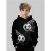 New anime hoodie,3D cartoon children's clothing for boys and girls, long-sleeved autumn clothing, suitable for children aged 5-14