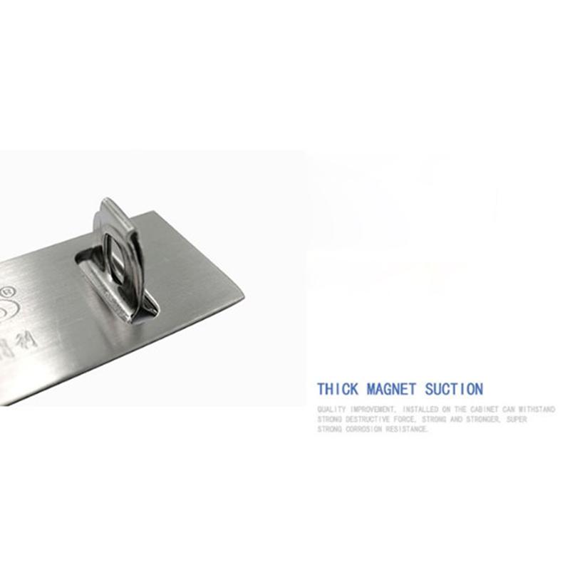 Portable Home Stainless Steel Hasp Door Lock Buckle Locker Latch Bolt Secure WM Portable Home Stainless Steel Hasp Door Lock Buckle Locker Latch Bolt Secure WM
