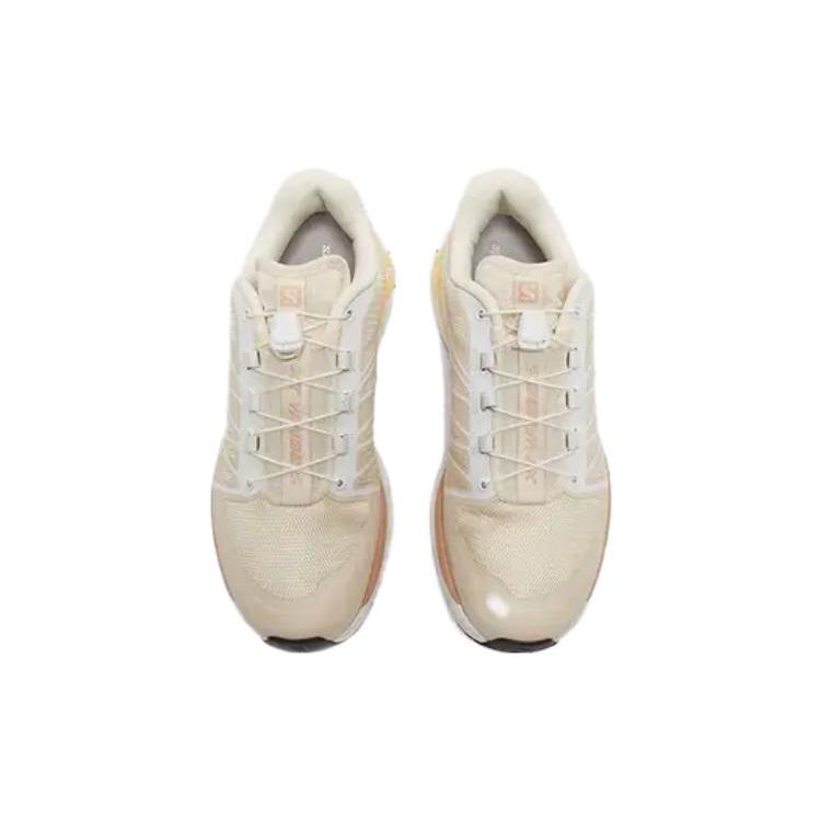 SALOMON Xt-Wings 2 Turtle Dove Round Toe Comfortable Shock Absorbing Durable Low Top Outdoor Functional Shoes Unisex Shoes Beige L47105100