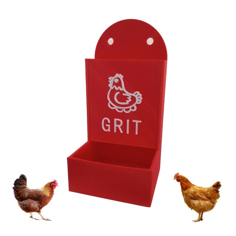 Mangiatoia per Polli con Guscio d'Ostrica e Grit Appesa Mangiatoia a Trogo per Polli Mangiatoie Versatili con Guscio d'Ostrica per Polli Gravità Pollame
