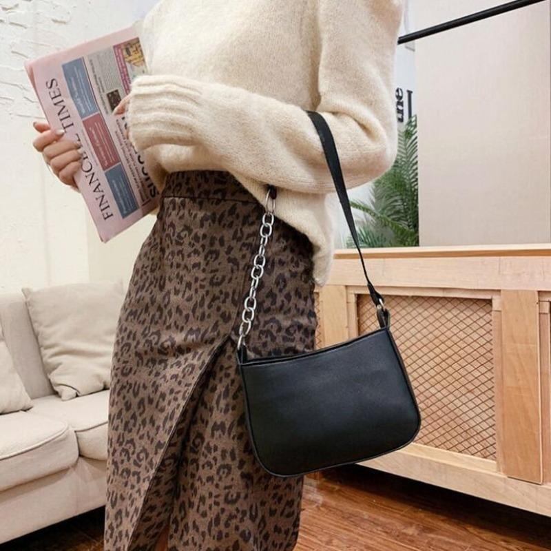 Modische Achselhöhlen-Umhängetasche, Geldbörse, PU-Leder, kleine Damenhandtasche, kleine Tragetaschen