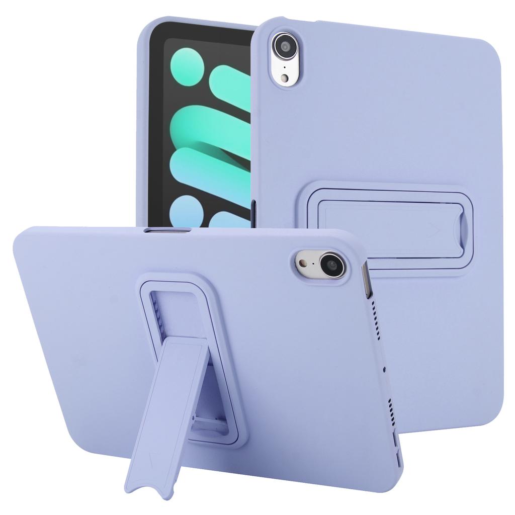 For iPad mini (2024)/(2021) Case TPU+PC Skin-Friendly Kickstand Tablet Cover
