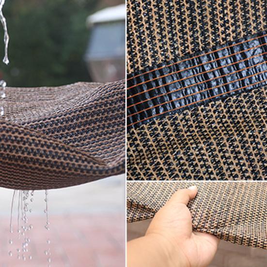 Sonnenschutztuch mit Ösen, UV-beständig, Pergola-Schattenabdeckung, Netzdach, Sonnenschutztuch für Terrasse, Garten, Hinterhof