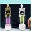 Spooky White And Gold Skeleton Halloween Decorations Perfect For Festive Atmosphere