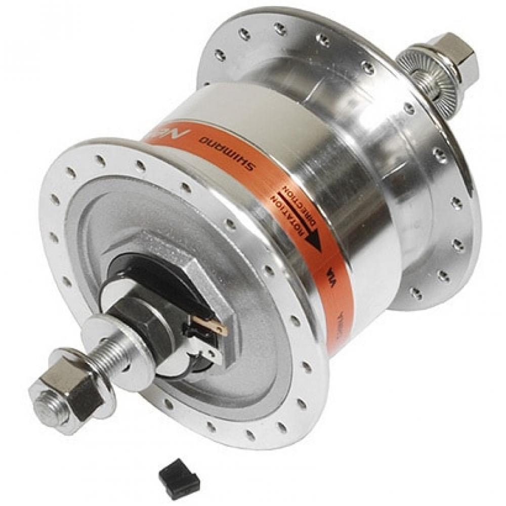 

Shimano 524 10544 [dh 2n40j 36h Auto Light Hub Silver]
