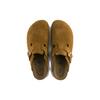 Boston Birkenstock Soft Footbed Suede Leather Narrow 'Mink' 1009543