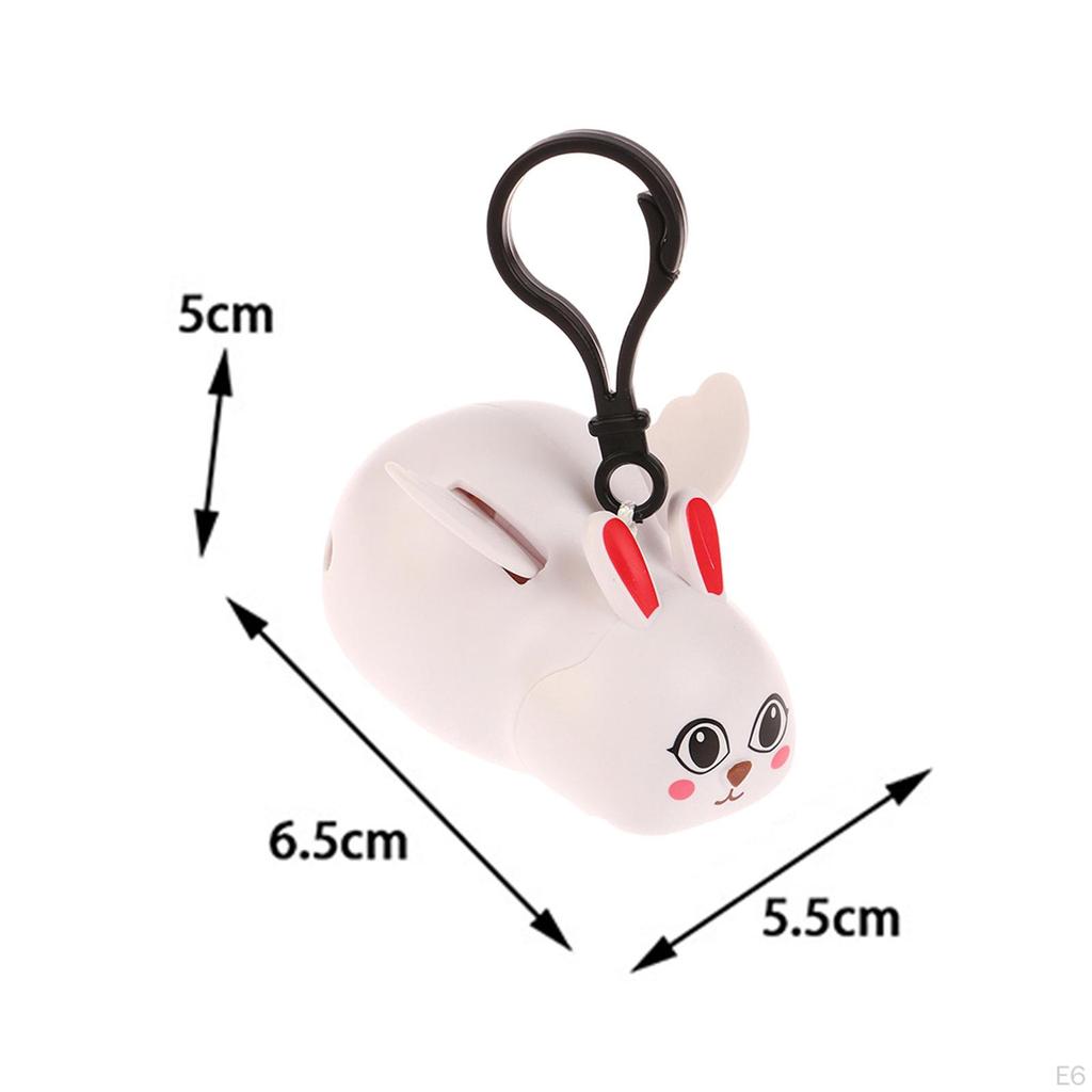 Schlüsselanhänger mit Cartoon-Tiermotiv, Anime-Schlüsselring, tragbarer Taschenanhänger, fliegender Schlüsselanhänger für Erwachsene und Jungen