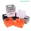 1Pc 3D Printed Beer Crate Style Stackable Batteries Storage Box Home Decor Battery Storage Case No. 5 AaNo. 7 Aaa Battery Basket