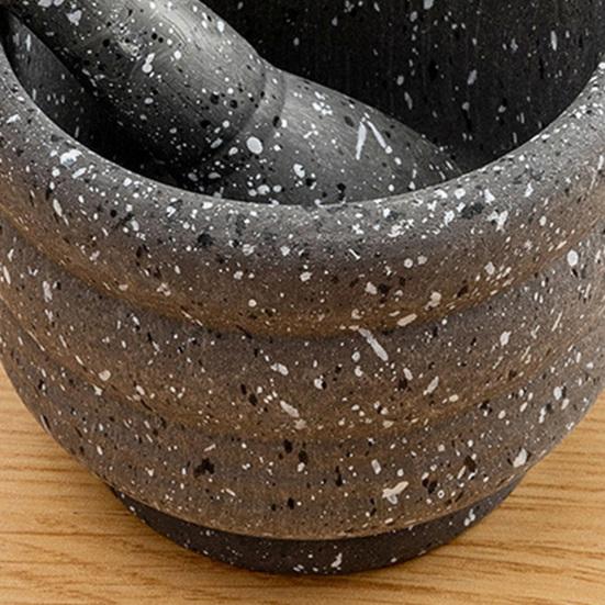 Manual Plastic Mortar And Pestle Set Garlic Herb Spice Grinder Crusher Bowl Kitchen Smashing Tool for Guacamole Seasonings Paste Ginger