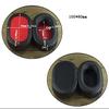 2PCS Square Oval Headphone Earpads Soft Leather Memory Foam Ear Cushion Cover