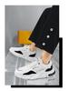 Men's Spring 2025 Trend Breathable Mesh Sneakers - Non-slip, Height-increasing, Casual Running Dad Shoes
