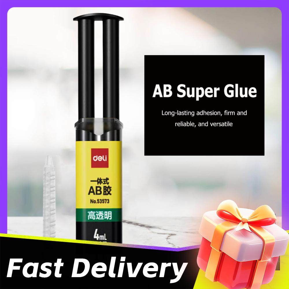 1/2/5PCS 4ML/25ml Epoxy Resin AB Glue Waterproof Instant Fast Adhesive Repair Strong Super Liquid Glue For Wood Plastic Metal