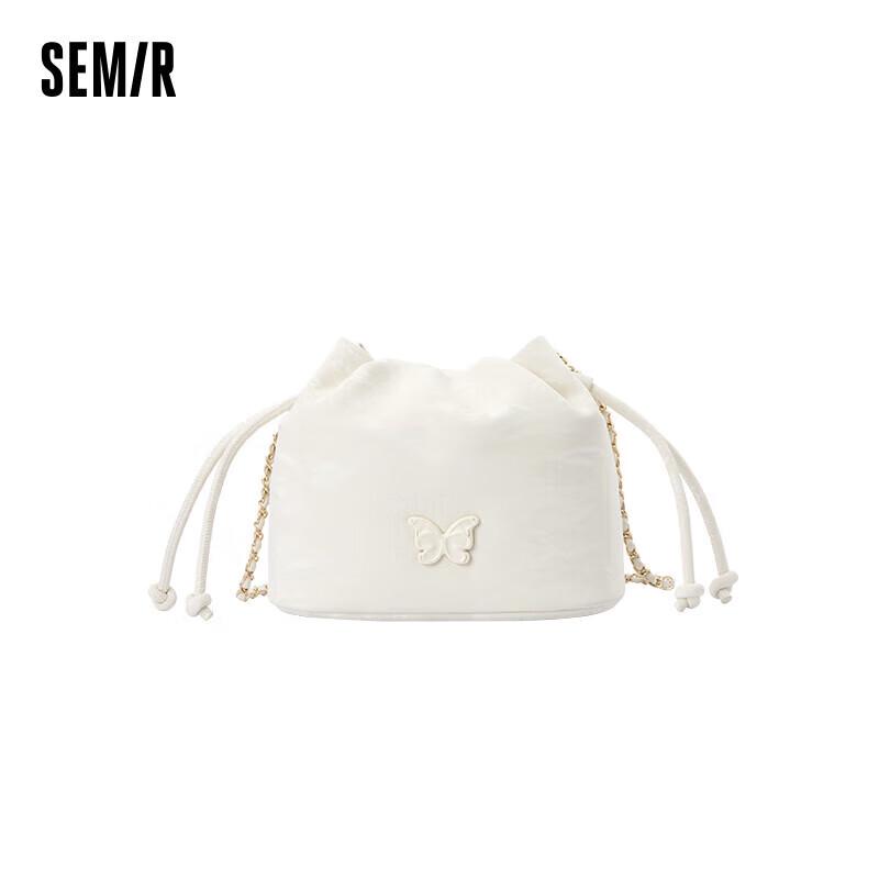 Semir New Chinese Style Butterfly Bucket Crossbody Bag Small Bag