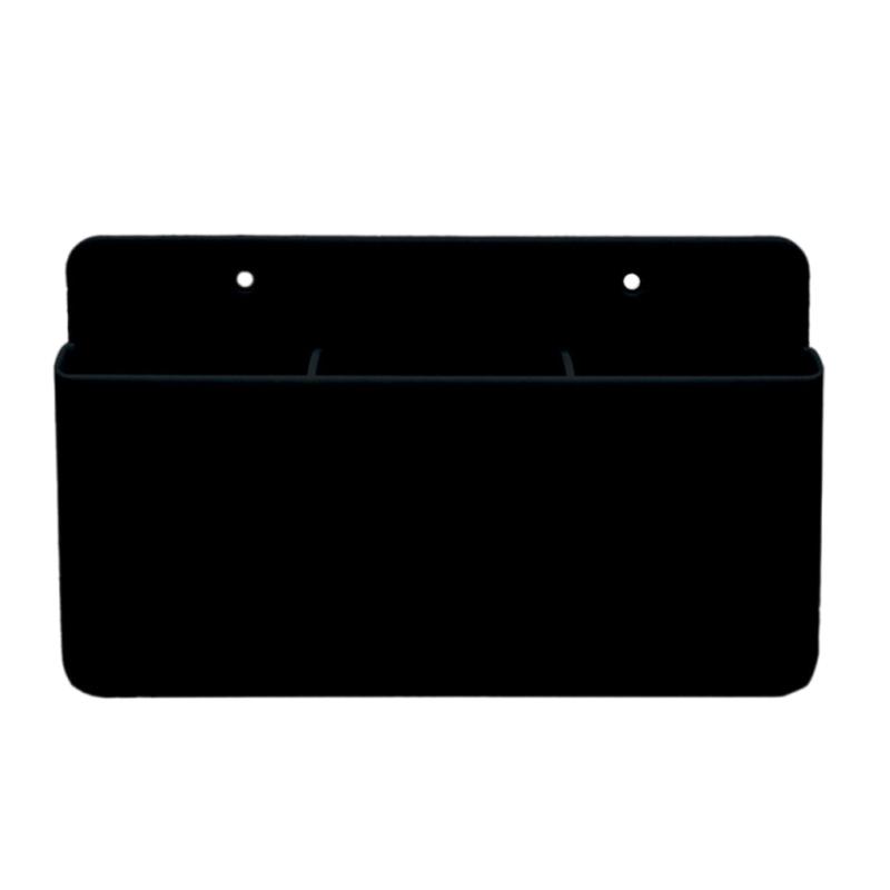 

Strong Adhesive Remote Control Holder Storage Organizer for Bedroom and Bathroom Adjustable Divider Kitchen Wall Rack чёрный