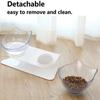 Cat Bowls with Raised Stand Non-slip Bowls Pet Food and Water Water Bowls for Cats Dogs Feeder Kitten Puppy Feeder Bowl Supplies
