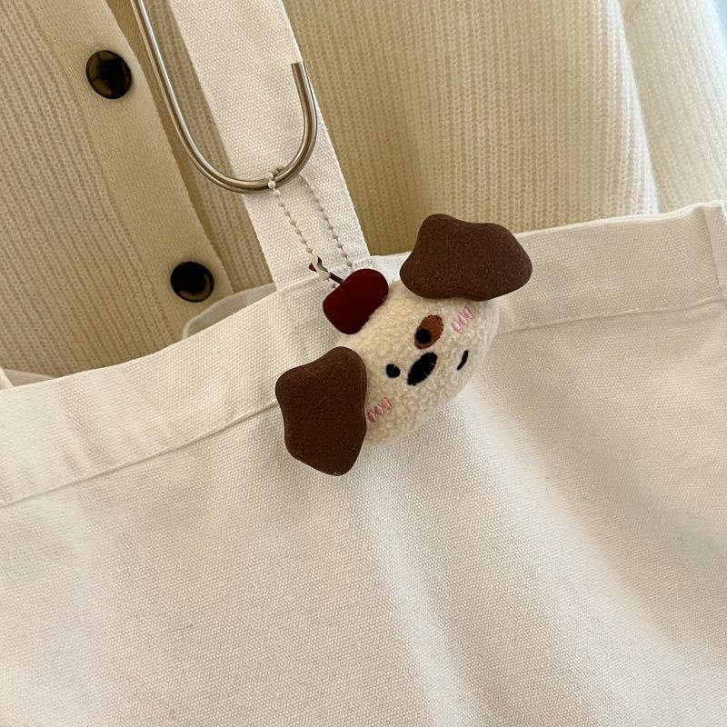 Lovely Cartoon Plush Bear Pendant Cute Soft Stuffed Doll Keyring Bag Pendant Backpack Decoration For Best Friend Gifts