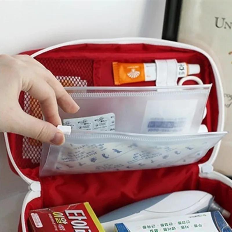 Fashion Travel Portable Portable Medical Kit First Aid Kit Drug Sorting Epidemic Prevention Package Classified Storage Package