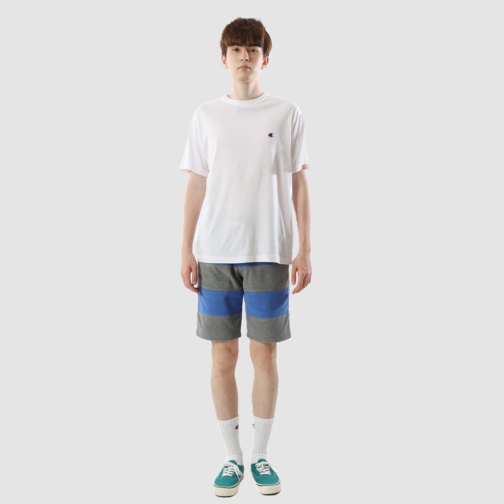 Champion short classic Cotton logo short sleeve 5L T-shirt, sleeve, 100% cotton, USA, one-point embroidery, T-shirt, basic, C3-P300Z/C3-X352L, men's,