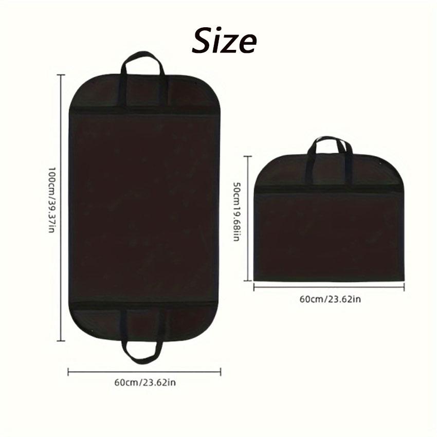 Western Suit Dust Cover Waterproof Waterproof Dustproof Clothing Cover Jacket Coat Hanging Clothes Storage Organizer Garment Bag
