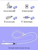 Portable Anti-Jerk, Anti-Tangle, Anti-Choke Training Leash for Medium and Large Dogs