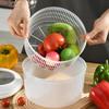 Multi-functional Vegetable Washing Drain Basket Fruit Strainer Manual Dryer Double-Layer Kitchen Colander For Pasta Salad Berry