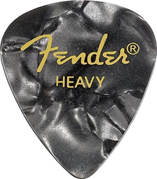 Fender 8 Teardrop Heavy Guitar Picks of each [8-Color Assortment] (1 color)