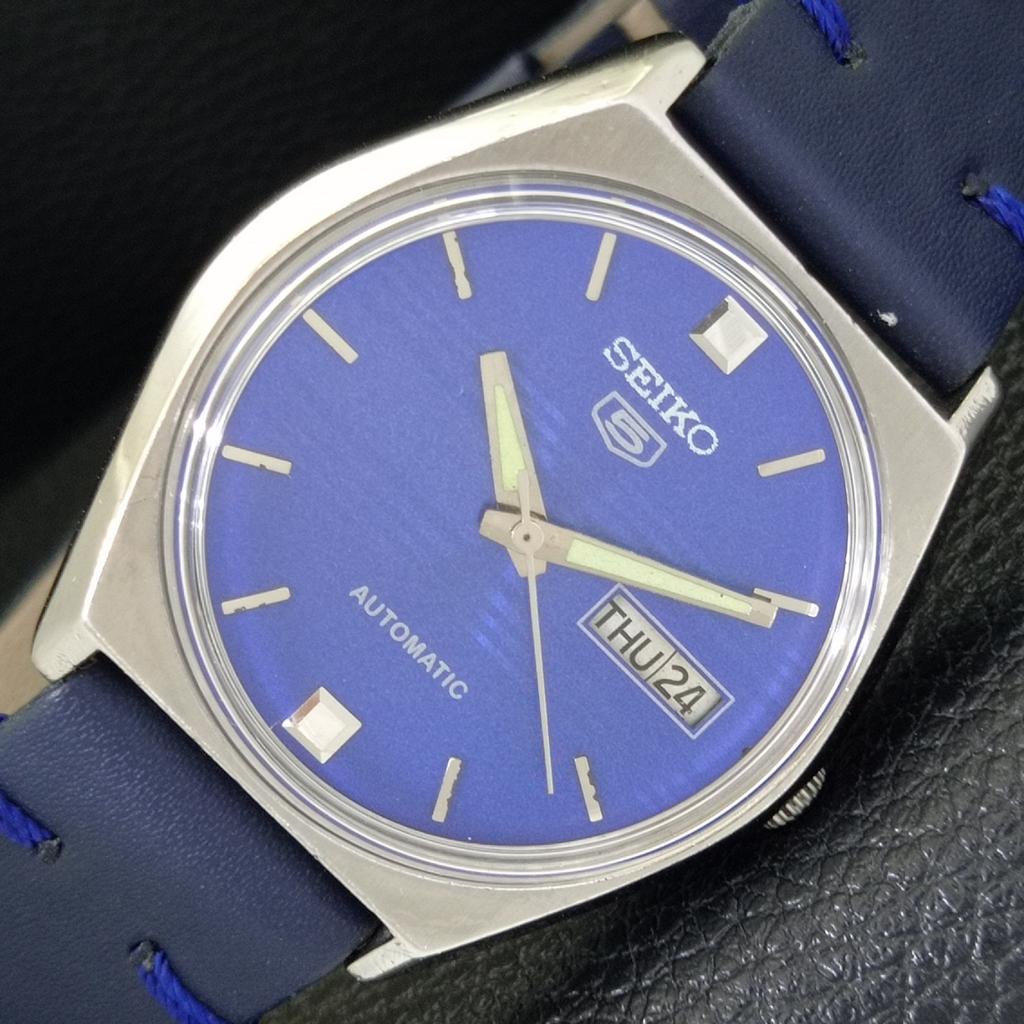 

ВИНТАЖНЫЕ МУЖСКИЕ ЧАСЫ SEIKO 5 AUTOMATIC 6309A ЯПОНИЯ С СИНИМ ЦИФЕРБЛАТОМ a701654-5 R206c-a701654