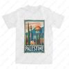 Palästina Rundhals Kleidung Oberteile Unisex T-Shirt für Mama Papa Freunde Bedeutungsvolle Geschenke Sommer Lässig Bequem Weiches Baumwoll-T-Shirt Oberteil