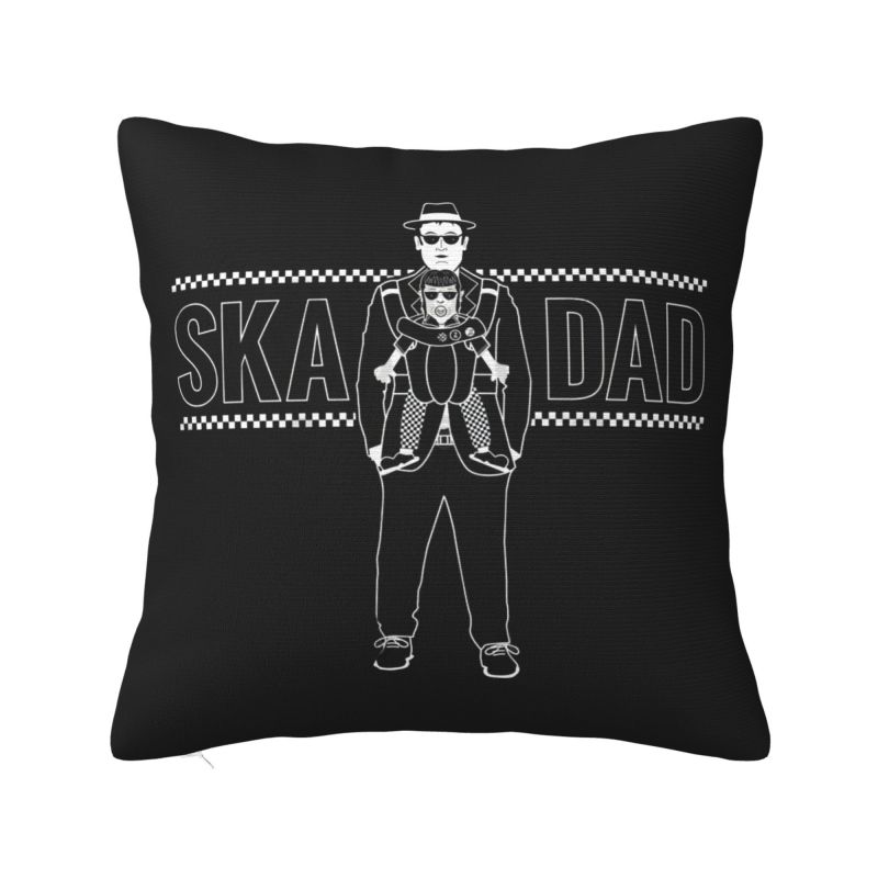 Custom Ska Reggae Jamaica Music Pillow Case Cushions Cover For Sofa Square Pillowcase