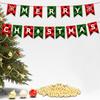 Home Decorations Garland Deer Xmas Tree Snowman Paper Hanging Flags Santa Claus Christmas Banners