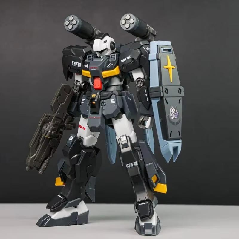 New Hg 1/144 Zhanmo G-Line Black Standard Armor Rx-81st Model Kit Assembly Action Figure Robot for Collectors Plastic Toy