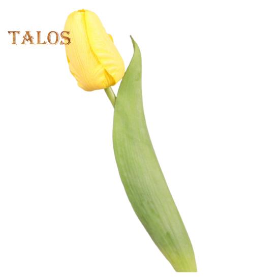 

Имитация тюльпана 37 см. Искусственный тюльпан. Искусственный шелк. Поддельный тюльпан. Цветок оптом для вазы. Свадебный декор для дома. Весенние вечеринки. Подарок на День матери. жёлтый