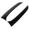 1pair Rear Window Side Spoiler Rear Left Right Side Wing Splitter Trim for 1 Series F20 F21 2012 To 2019 Glossy Black