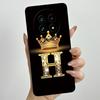 Liquid Silicone Crown Letter Phone Case For Realme 13 Pro Plus 13Pro 13ProPlus 5G Shockproof Camera Lens Protect Soft Back Cover