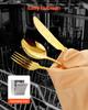 100-Piece Silverware Set Stainless Steel Cutlery Flatware Utensils for 20