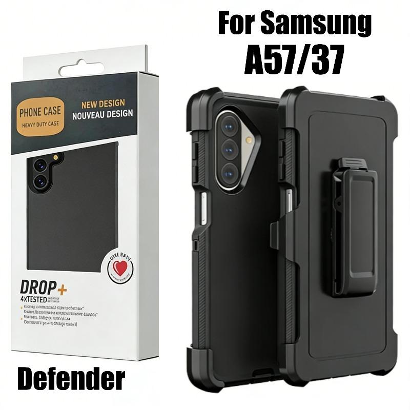 Ott Armor Box Case For Samsung Galaxy A57 A37 A17 A07 A16 A36 A56 A15 A35 A55 A05 A14 A34 A54 A33 A53 Shockproof Cover with Clip