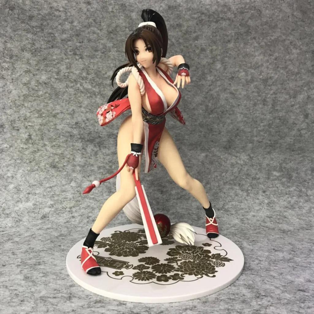 26cm The King Of Fighters Mai Shiranui Action Figure Fatal Fury Game Character Beauty Model Toys Cartoon Room Ornaments Gift Boy