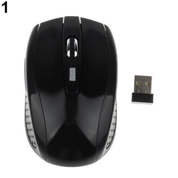 Mini Portable 2.4GHz Wireless Optical Mouse Mice For Computer Pc Laptop Game AVE