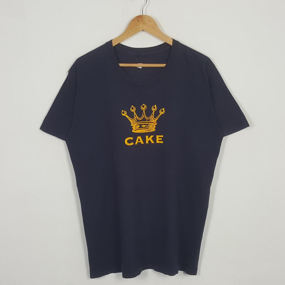 

CAKE American Rock Band Crown Short Sleeve T Shirt ull Size S-4XL 3XL