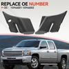 Pair Cowl Panel End Cap Covers Set of 2 For Chevrolet Silverado 1500 2500 3500 07-13 Models Driver and Passenger Side 15946002