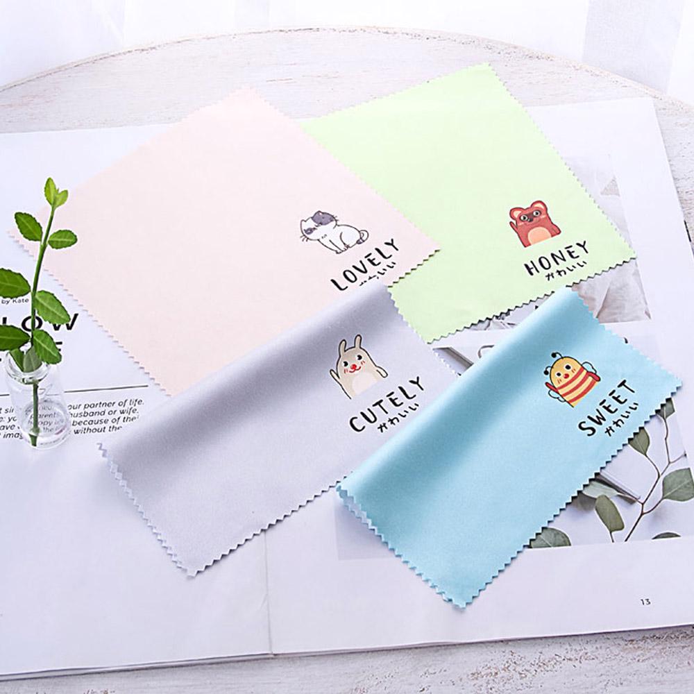 4 pcs Sunglasses Microfiber Lens Cloth Cleaning Cloth Wipes Cleaner
