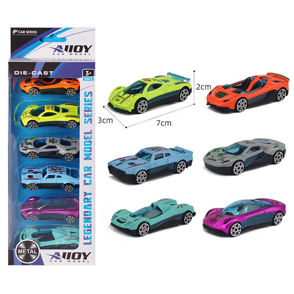 6pieces Racing Car Toy For Boys And Girls Fast And Stylish Toys For Kids Children Toys Car Model