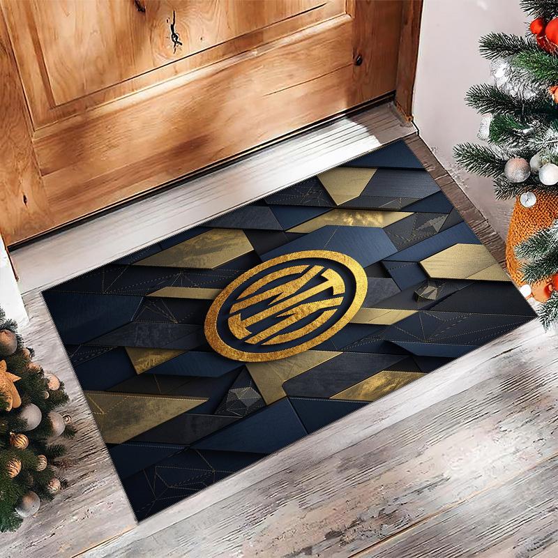 Borussia Dortmund Printed Flannel Area Rug Non Slip Soft Polyester Floor Carpet Indoor Decor Mat for Bedroom Living Room Sofa