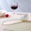 Grote Keramische Soeplepel, Rijstlepel, Tafellepel, Bone China, voor Thuis En Hotelgebruik, Puur Wit Henry Grote Opscheplepel, 1 Delige Set