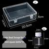 221 Fuse Beads Refill Pack with Transparent Storage Box - Anti-Bleeding, Easy Organization DIY Set