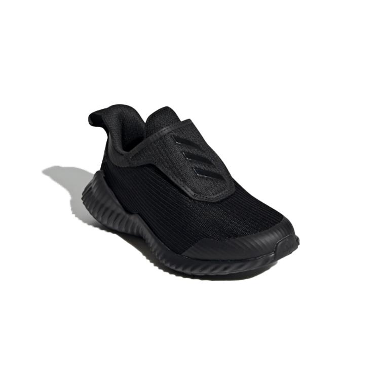 Adidas Fortarun Casual Abrasion Resistant Breathable Low top Running Shoes Black Kids' EF0145